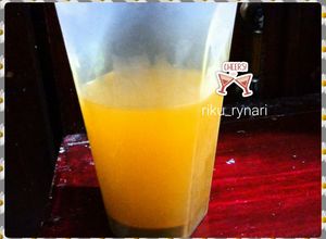 Foto resep Es jamu Kunyit Asam Segaar (Anti ribet with Kunyit Bubuk)