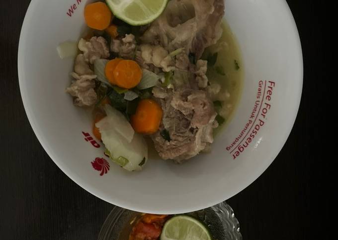 Sop buntut enak