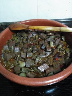 Una foto de Asadurilla de lechazo con sangre
