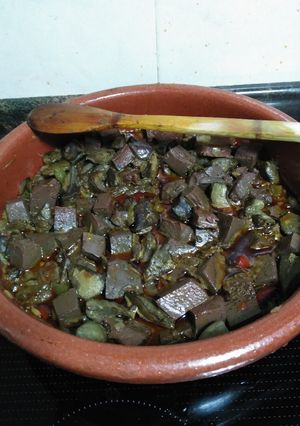 Una foto de Asadurilla de lechazo con sangre