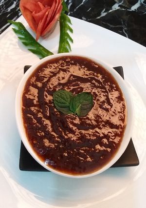 A picture of Imli ki Chutney (Tamarind Sauce).