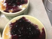 A picture of blueberry compote