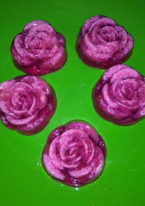Foto resep Puding buah naga