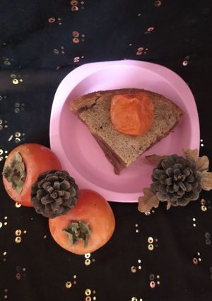 عکسی از دستور کیک خرمالو