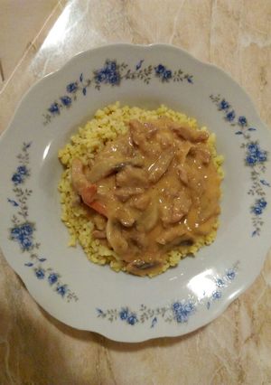 Szaftos sertéstokány recept fotója