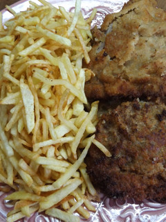 Una foto de Milanesas con yogur al orégano