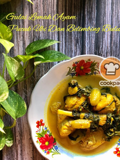 Gambar Gulai Lemak Ayam Pucuk Ubi Dan Belimbing Buluh