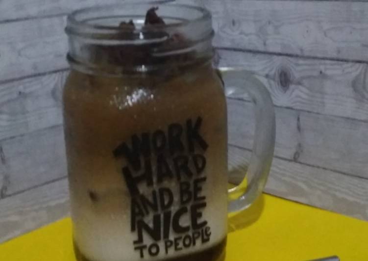 Cara Membuat Es Kopi Gula Aren Cepat