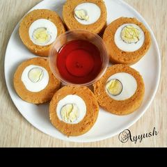A picture of Moimoi with egg.
