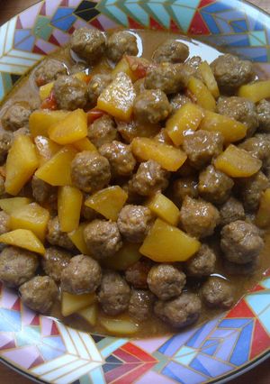 Foto resep Semur Bola-bola daging