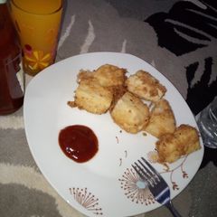 A picture of Fried yam and Egg #1post1hope.