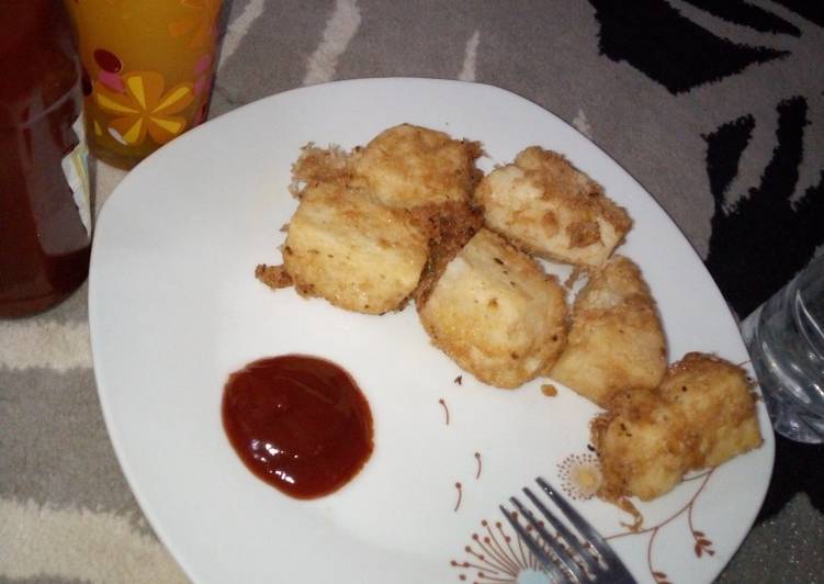 Fried yam and Egg #1post1hope