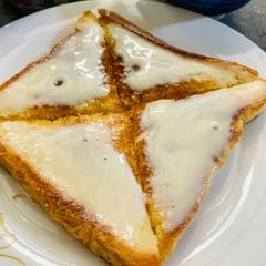 Sweet Creamy Bread for breakfast A picture of Sweet Creamy Bread for breakfast.