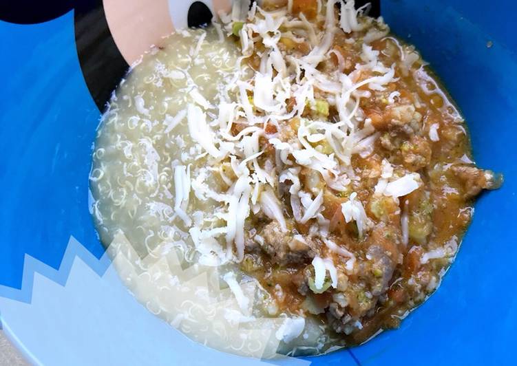 Langkah Mudah untuk Membuat Quinoa with pasta bolognese (mpasi 8+) yang Lezat Sekali