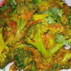 A picture of Broccoli masala fry.