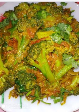 A picture of Broccoli masala fry.