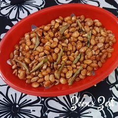 Oven Roasted Brown Lima or Butter Beans A picture of Oven Roasted Brown Lima or Butter Beans.