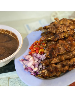 Foto resep Sate Ayam Bumbu Kacang