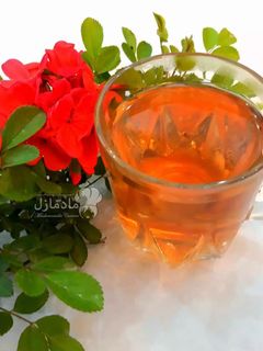 عکسی از دستور دمنوش برگ به آتیشی