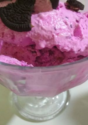 Foto resep Ice cream buah naga