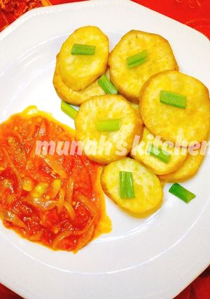 A picture of Fried sweet potatoes.