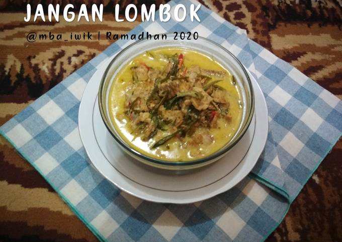 Resep Jangan Lombok Ndeso khas Gunungkidul yang Menggugah Selera