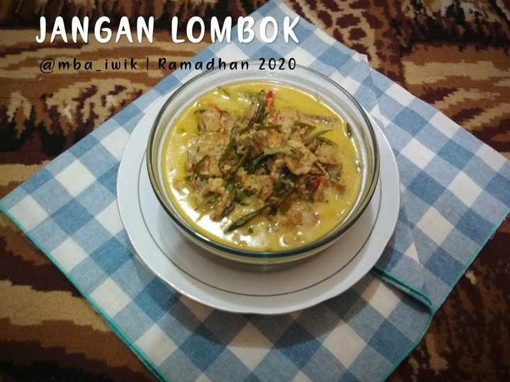 Resep Jangan Lombok Ndeso khas Gunungkidul yang Menggugah Selera