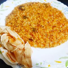 A picture of One Pot Sambar Rice.