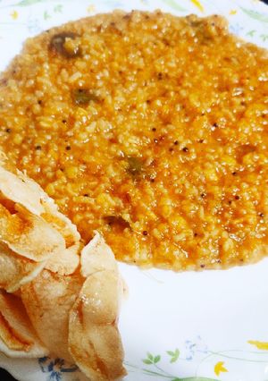 A picture of One Pot Sambar Rice.