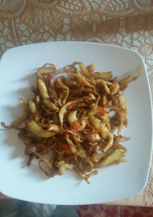 Foto resep Oseng jamur Lada hitam