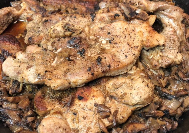 Recipe of Quick Baked pork chops and rice