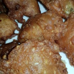 Mithe crispy pakore A picture of Mithe crispy pakore.