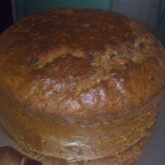 A picture of Banana carrot cake#baking contest.