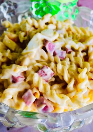 Foto resep Pasta mayo sosis super praktis