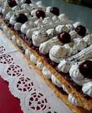 CH csökkentett mákos-meggyes torta