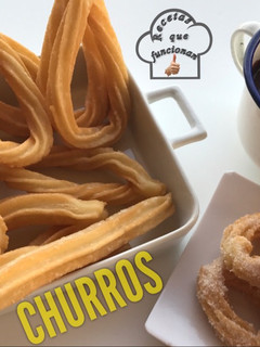 Una foto de Churros que no explotan