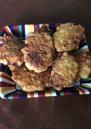 A picture of Corn fritters.