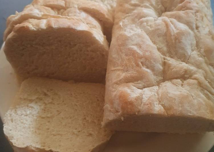 Simple Way to Prepare Quick Classic White Bread Loaf