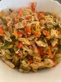 Wok de pollo