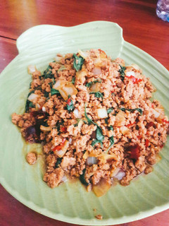 Foto resep Spicy Thai Basil Chicken