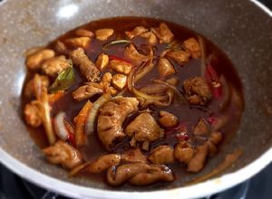 Gambar Paprik ayam mudah dan senang