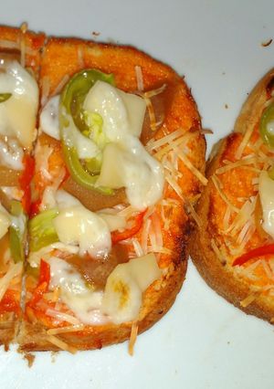 Foto resep Pizza roti tawar