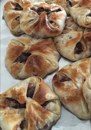 صورة لوصفة فطير بالبصل