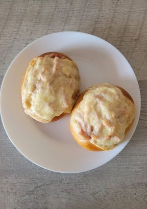 Una foto de Molletes rellenos