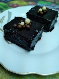 صورة لوصفة جاتو شاتو بالشوكولاتة 😋💓