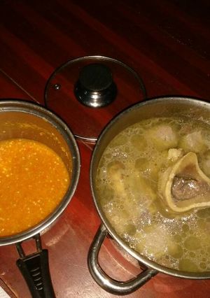 Foto resep Bakso sapi kuah sumsum