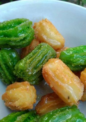 Foto resep Churros Mini Greentea Cheese