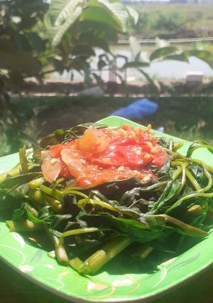 Foto resep Rujak kangkung jadul