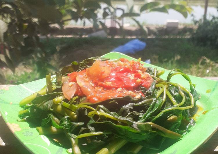 Rujak kangkung jadul