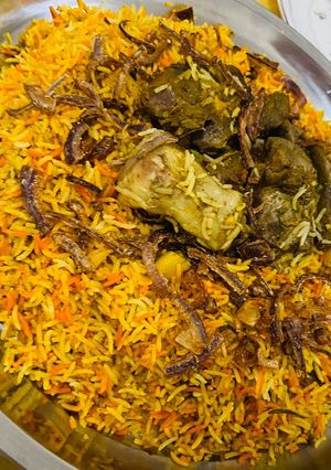 صورة لوصفة برياني لحم